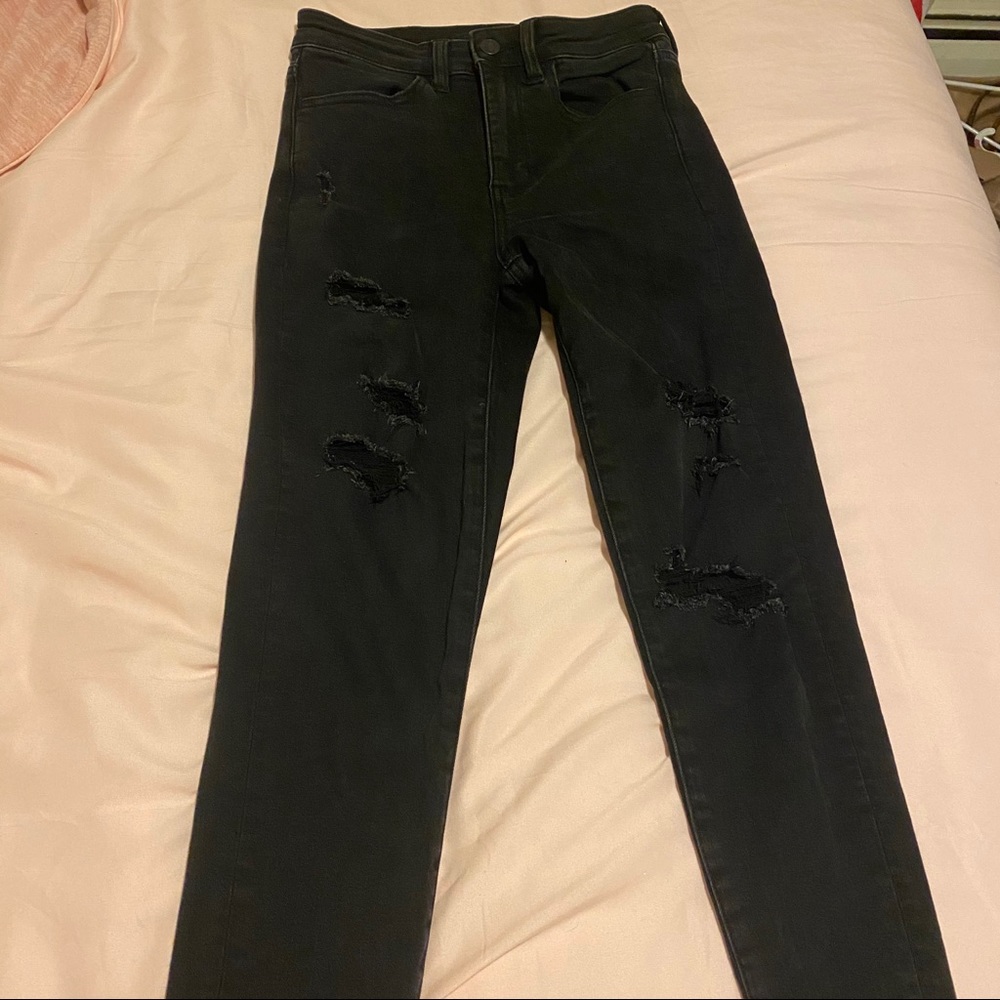 American eagle super high rises jegging crop - Picture 2 of 5